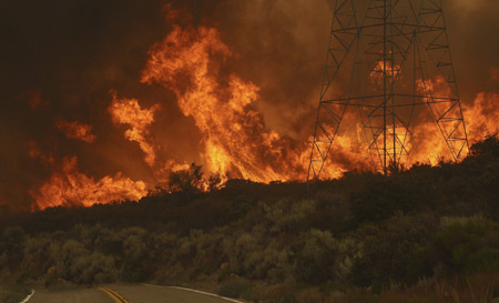 Los Angeles forest fire9