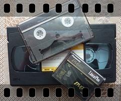 VHS, video8, Minidv